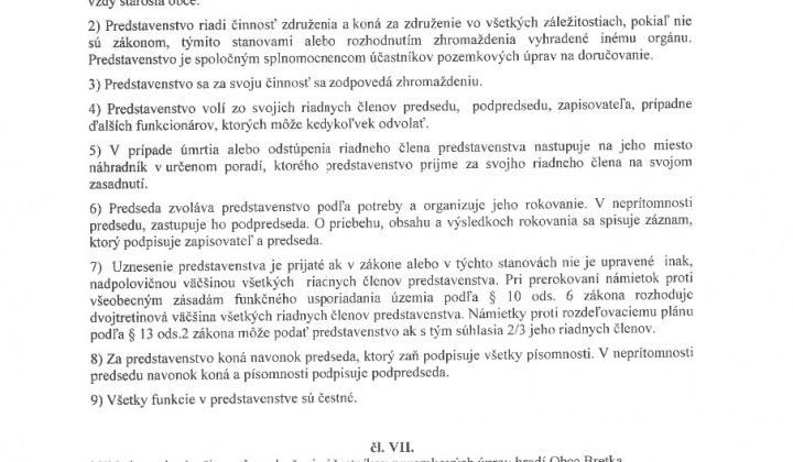 5. fotografia fotogalérie Verejná vyhláška - pozemkové úpravy - foto